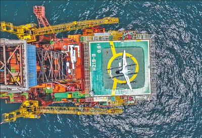 吨级eVTOL首次完成海上石油平台物资运输