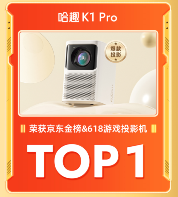 2023年618哈趣投影喜迎开门红 高端LCD投影行业增速第一(图3)