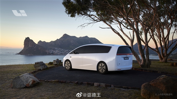 博主自制理想纯电MPV效果图 李想：和实车比能打60分了(图8)