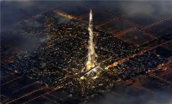 造价超353亿元！沙特拟建2000米世界第一高塔 抗风／抗震、设计别致(图1)