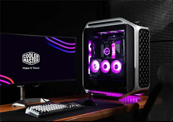 酷冷至尊COSMOS Alpha机箱首发3499元：曲面铝合金框架 钢化玻璃面板(图1)